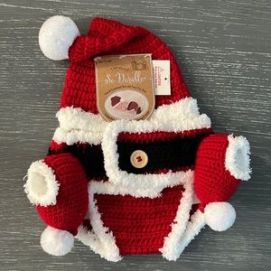 Newborn Santa Outfit